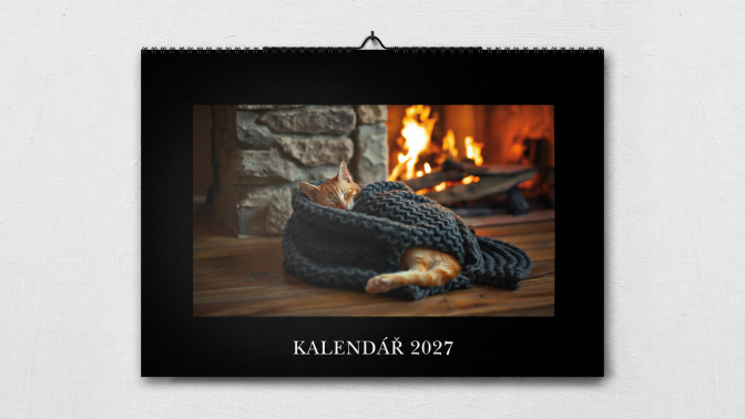 A4 Kalendář na šířku – vzor 20