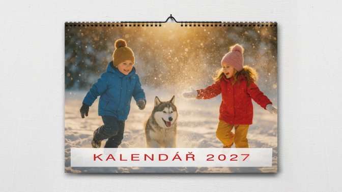 A4 Kalendář na šířku – vzor 19